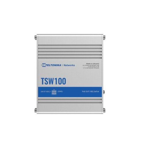 SWITCH TELTONIKA TSW100 4P POE+