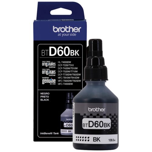 TINTA BROTHER BTD60BK NE(T220/T420/T720/T820/T4500