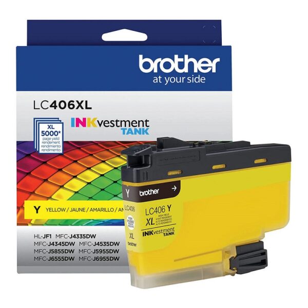 TINTA BROTHER LC406XLYS YELLOW (MFC-J6955)