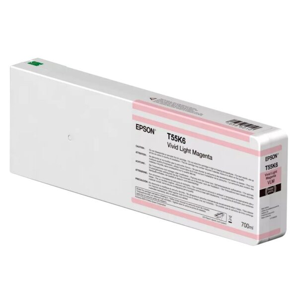 TINTA EPSON P9000 T55K600 MAGENTA CLARO ULTRACHROME 7