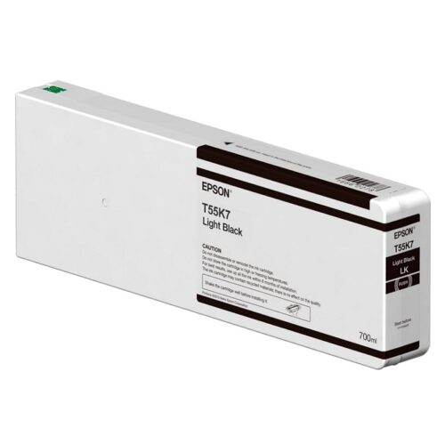 TINTA EPSON P9000 T55K700 NEGRO CLARO ULTRACHROME 700
