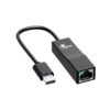 ADAPTADOR XTECH USB 3.0(M)- RJ-45(H) XTC-376 5GBPS NEGRO