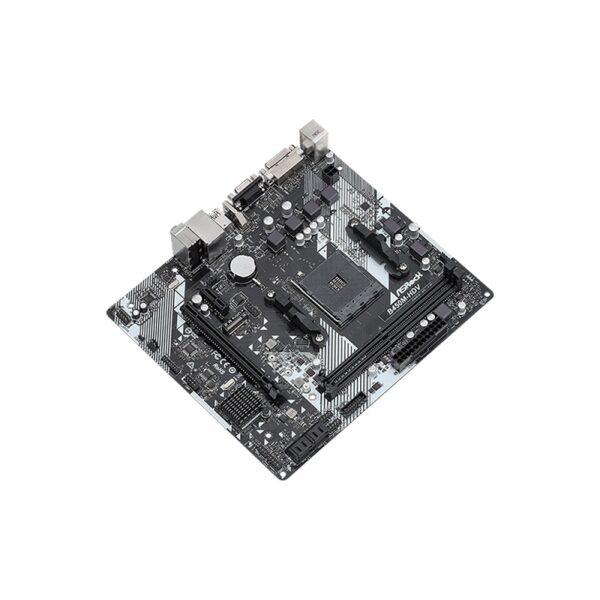 PLACA MADRE ASROCK AM4 B450M-HDV R4.0 V/S/R/HDMI/DVI/DDR4/USB3.2/MATX