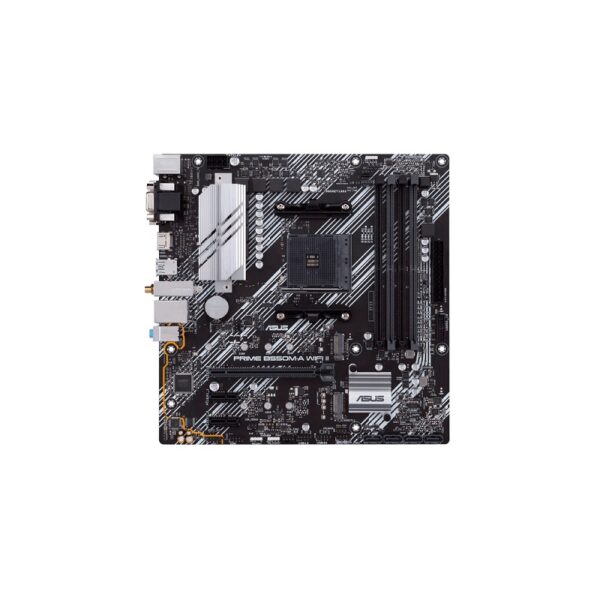 PLACA MADRE ASUS AM4 B550M-A WIFI II PRIME V/S/R/HDMI/DVI/2M2/DDR4/USB/MATX D