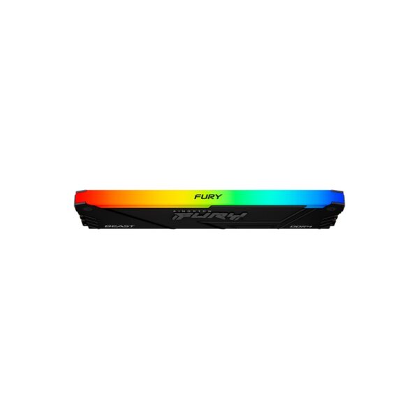 MEMORIA RAM KINGSTON DDR4 8G 3200 FURY BEAST BK KF432C16BB2A/8 RGB XMP