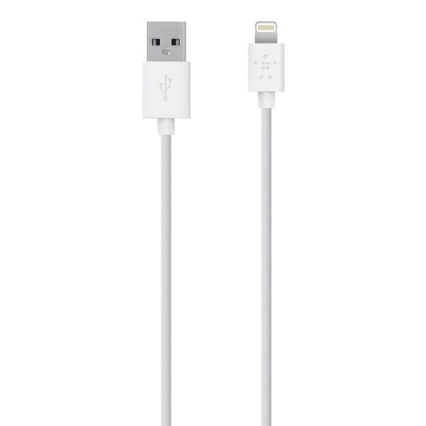 CABLE BELKIN iOS USB-A LIGHT 10' F8J023BT3M-WHT