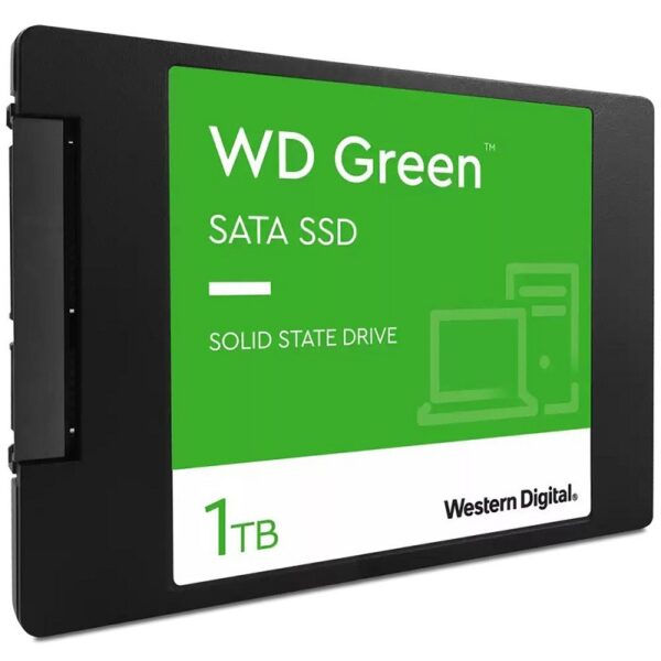 SSD WESTERN DIGITAL 2.5 SATA3 1TB WDS100T3G0A GREEN 545/