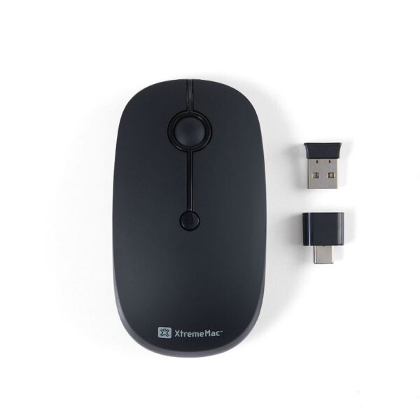 MOUSE VERB XWHALM13 NEGRO TYPE-C MULTICONNECTION