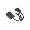 CABLE ADAPTADOR HDMI HEMBRA A VGA MACHO+AUDIO