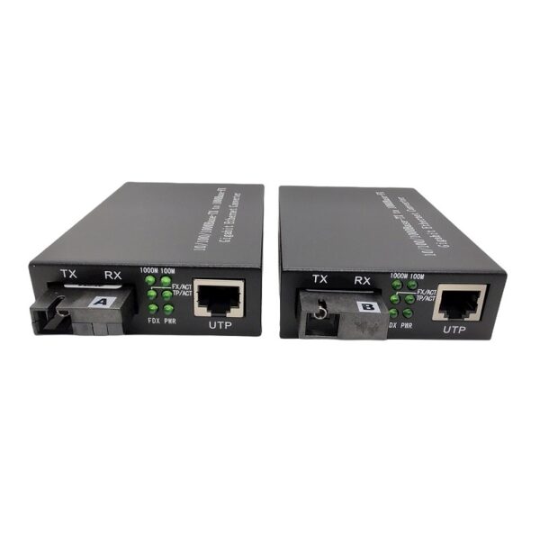 F. MEDIA HL-2111S-20 A/B 10/100/1000MB 20KM CONV