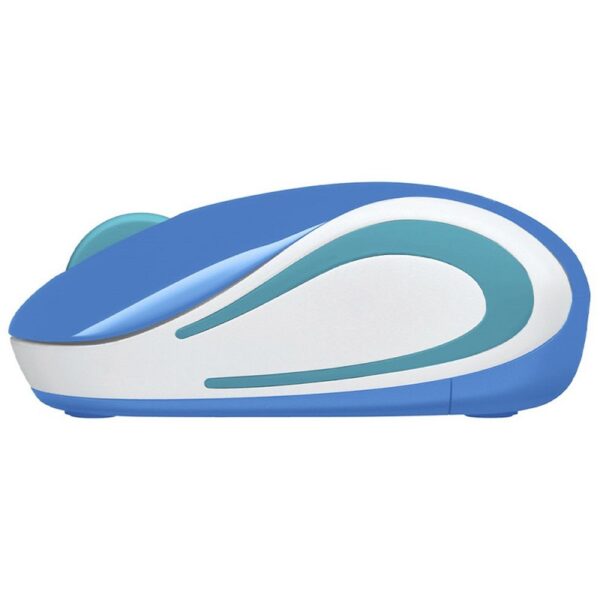 MOUSE LOGITECH 910-005360 M187 WIR AZUL/BLANCO