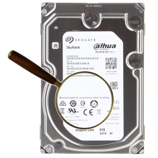DISCO DURO 8 TB SEAGATE DAHUA SURVEILLANCE