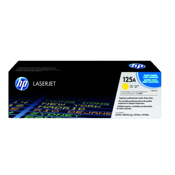 TONER HP CB542A (125A) AMARILLO