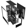 GABINETE GAMER MTEK MCG-AIR01-B VIDRIO 1 FAN ARGB NEGRO