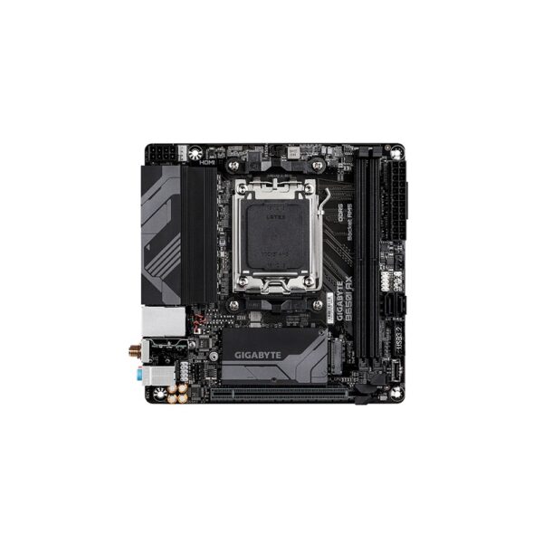 PLACA MADRE GIGABYTE AM5 B650I AX DDR5 S/R/HDMI/DP/M2/WIFI/USB3.2/MI-ITX