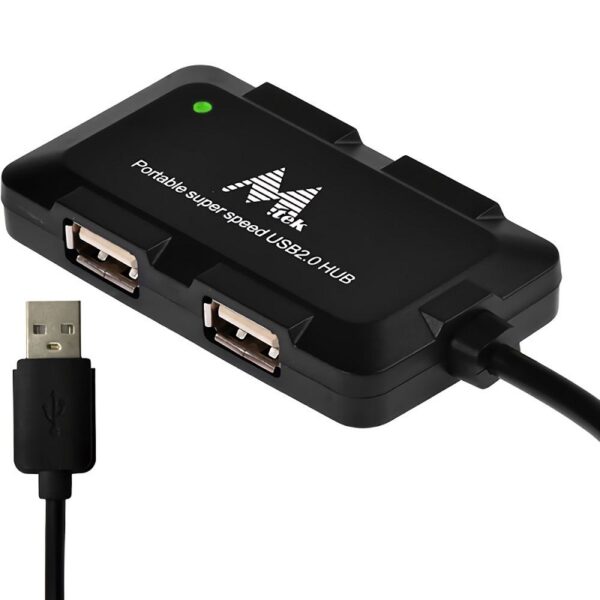 ADAPTADOR HUB MEK 4P HR-8102B USB 2.0