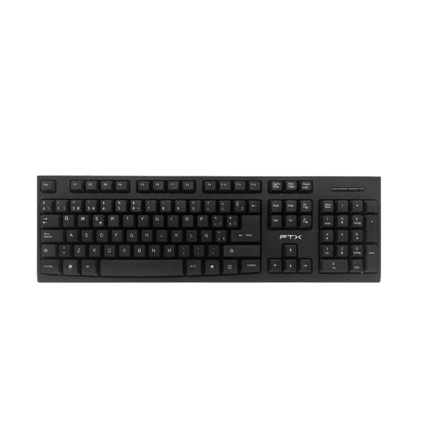 TECLADO FTX USB FTXK566S ESP/NEGRO