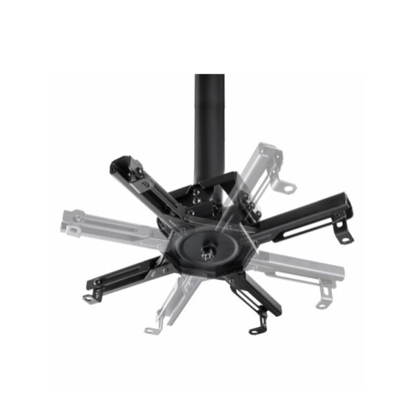 SOPORTE PARA PROYECTOR FTX FTX-20-02L NEGRO PARA MONTAJE EN TECHO