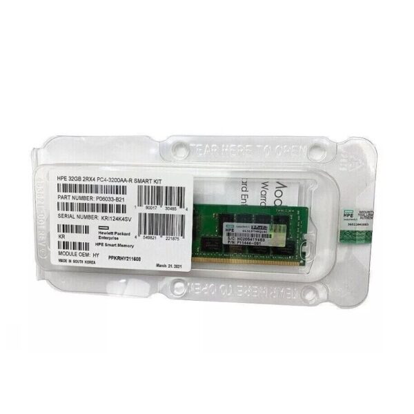 HPE MEMORIA 32GB 2Rx4 3200AAR SMRT KIT P06033-B21