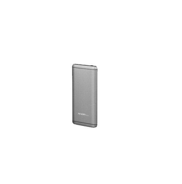 CARGADOR PORTÁTIL ARGOMTECH ARG-PB-1125SL 7500 MAH PLATA