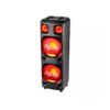 PARLANTE MULTI 2200W TORRE DOUBLE 12" BT/AUX/USB/FM/LED SP500
