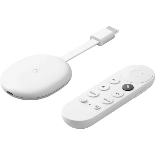 GOOGLE CHROMECAST CON GOOGLE TV SNOW GA03131