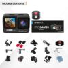 CÁMARA ARGOMTECH ARG-AC-9190BK CAM90 DOBLE COLOR 4K/RES AGUA