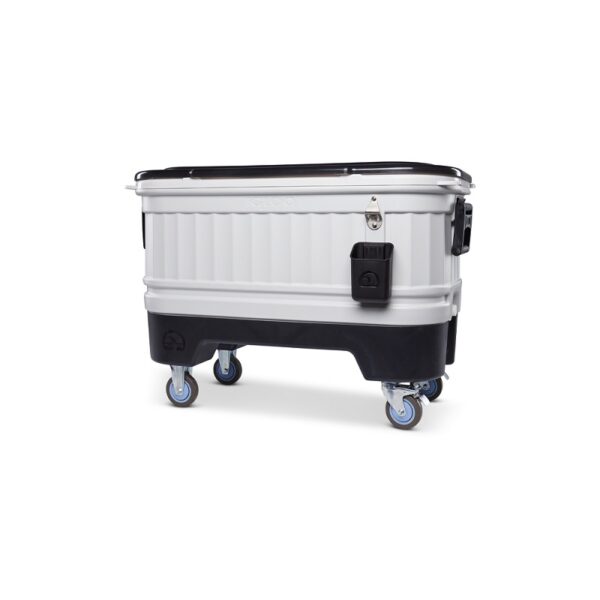 CONSERVADORA IGLOO 118L PARTY BAR CON RUEDAS GRIS 1P 99X55X68CM 34413