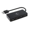 ADAPTADOR UNNO HB1008BK HUB 4-PORTS USB 2.0