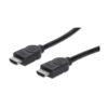 CABLE MANHATTAN HDMI(M)-HDMI(M) 322539 10M 4K/30HZ/3D NEGRO