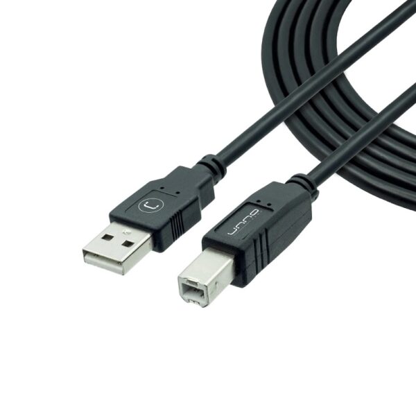 CABLE USB PRINTER UNNO CB4006BK 1.8m