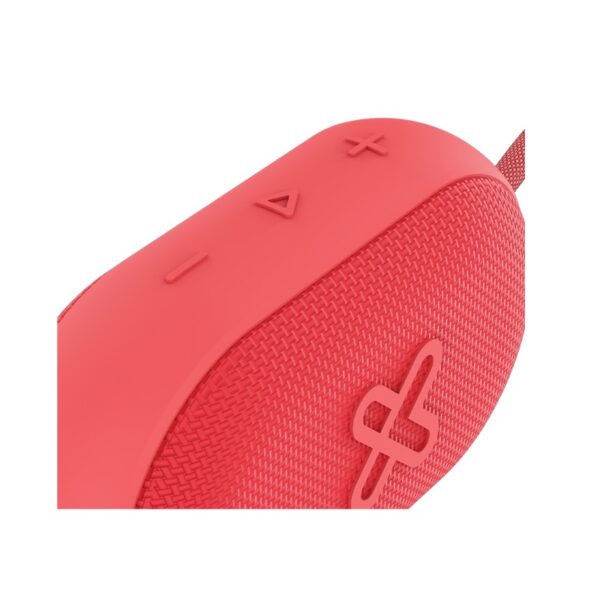 PARLANTE KLIP XTREME GROOVESPLASH KBS-030RD BT/BAT/IPX7/TWS/MIC/ROJO