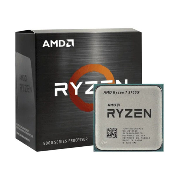 PROCESADOR AMD AM4 RYZEN 7 5700X 3.4GHZ/36MB S/COOLER 100-100000926WOF