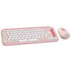 TECLADO LOGITECH 920-013053 POP ICON COMBO WIR ROSA