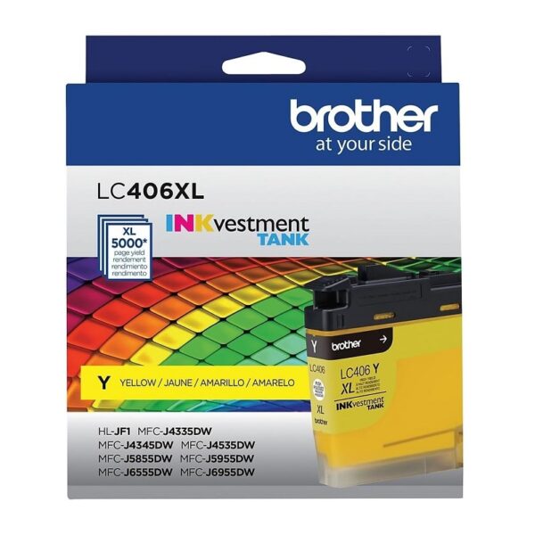 TINTA BROTHER LC406XLYS YELLOW (MFC-J6955)