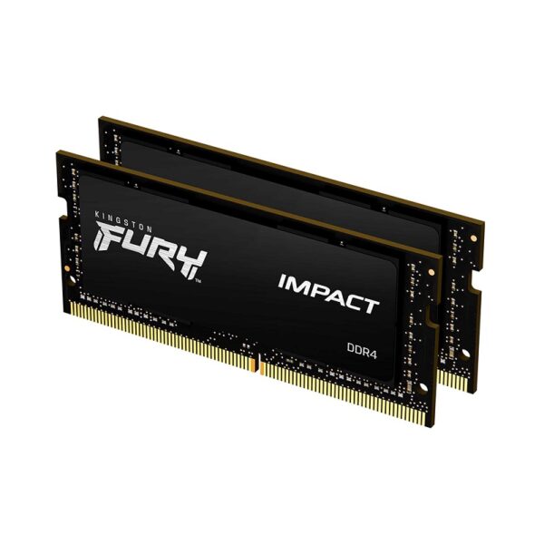 MEMORIA RAM PARA NOTEBOOK DDR4 KINGSTON 8G 3200 FURY IMPACT BK KF432S20IB/8 XMP