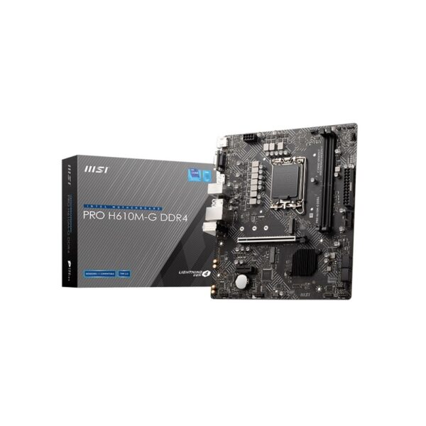 PLACA MADRE MSI PRO LGA1700 H610M-G DDR4 VGA/HDMI M.2