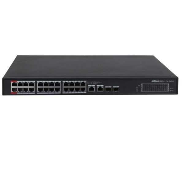 SWITCH DAHUA PFS3228-24GT-240 24 PTOS POE 90W