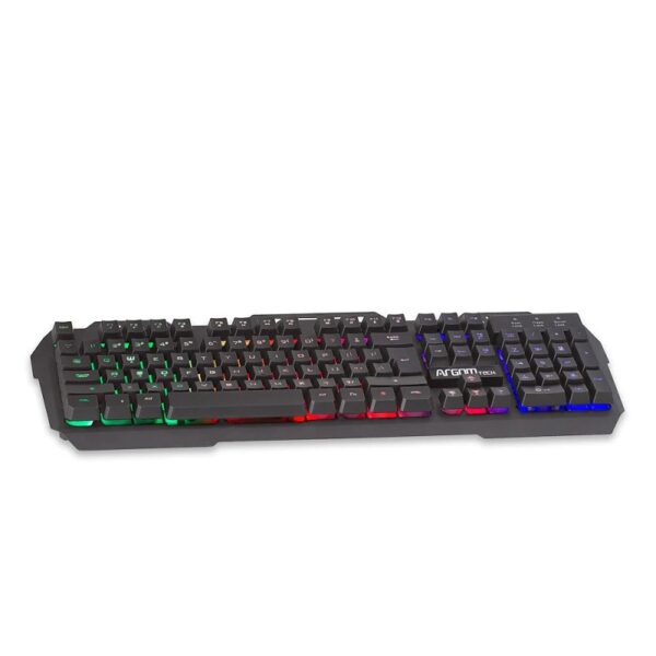 TECLADO GAMER ARGOMTECH ARG-KG-2056BK ING COMBAT GAMING USB