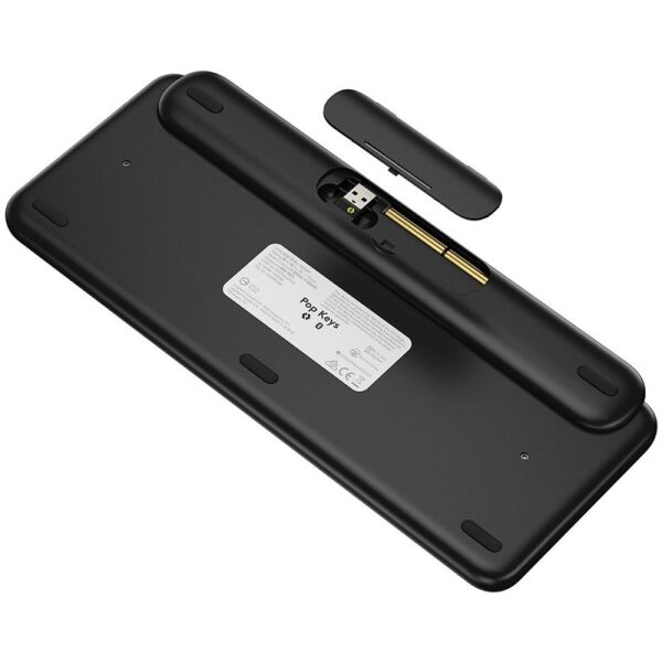 TECLADO LOGITECH 920-010713 POP MECANICAL WIR NEG/AMA