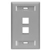FACEPLATE MAX 2P SIEMON