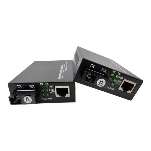 F. MEDIA HL-2111S-20 A/B 10/100/1000MB 20KM CONV