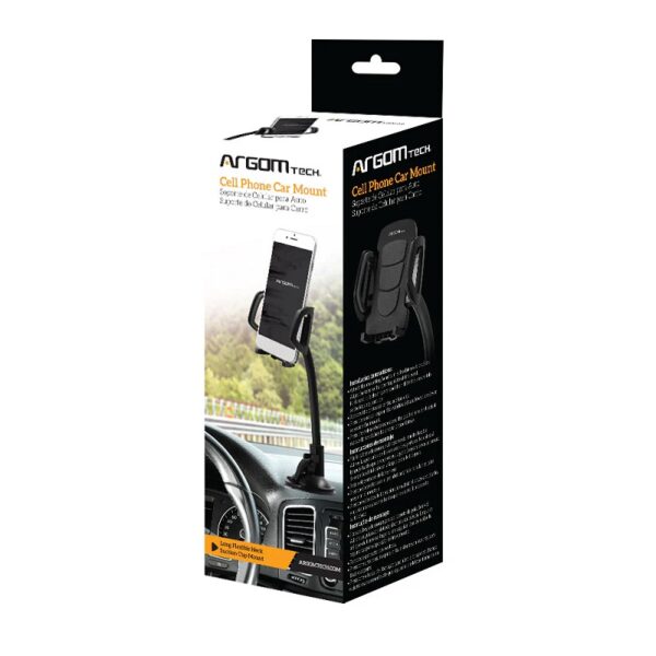 SOPORTE ARGOMTECH PARA CELULAR ARG-AC-0326 PARA AUTO
