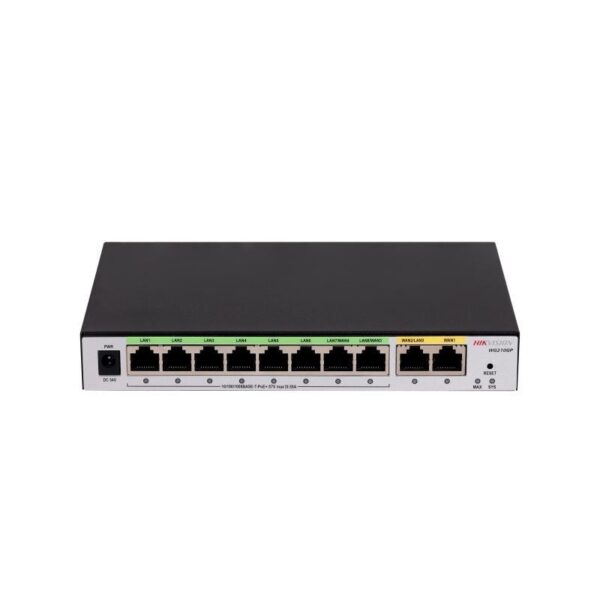 ROUTER HIKVISION DS-3WG210GP-SI 10P 2WAN GBPS/8LAN POE GBPS/200 USERS