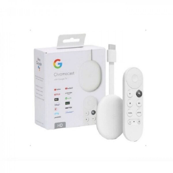 GOOGLE CHROMECAST CON GOOGLE TV SNOW GA03131
