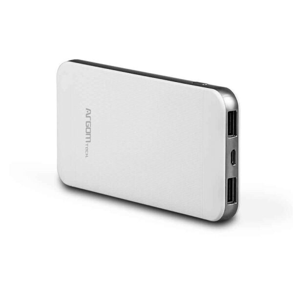 CARGADOR PORTÁTIL ARGOMTECH ARG-PB-1110WT 10.000mAh BLANCO