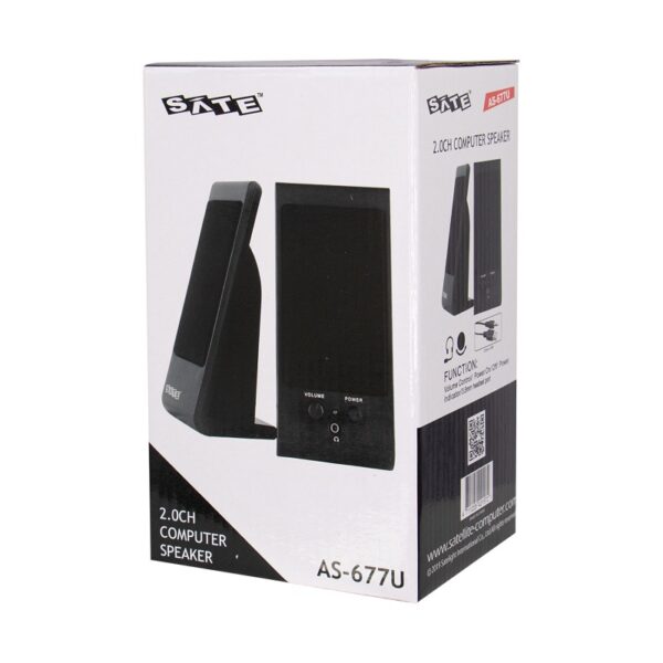 PARLANTE SATELLITE AS-677 USB NEGRO