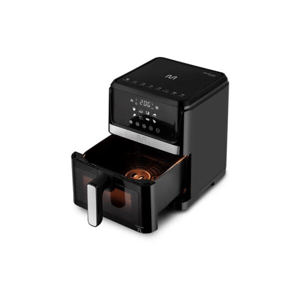 FREIDORA SIN ACEITE MULTI 7L 1600W 220V NEG DIG C/VISOR GO224EUR