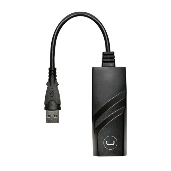 ADAPTADOR UNNO AD3003BK USB 3.0 A LAN RJ45 1GB