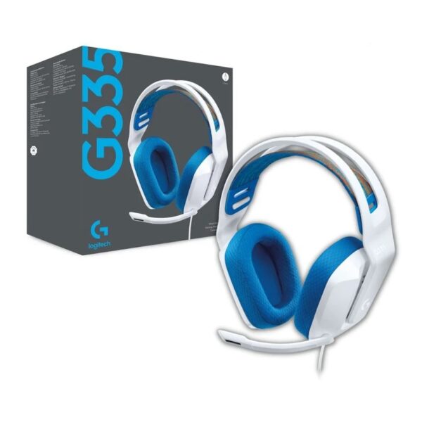 AURICULAR GAMER LOGITECH 981-001017 G335 BLANCO